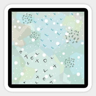 Dotted Pattern Sticker